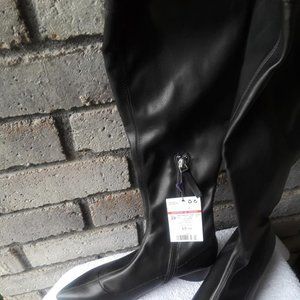 MANGO VIOLETA OVER THE KNEE BOOTS DRAWSTRI…